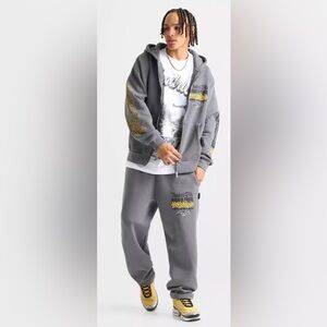 MEN'S HOODRICH WORLD TOUR STAMP FLEECE SWEATPANTS